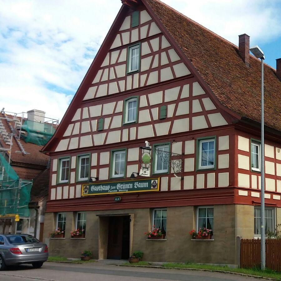 Restaurant "Gaststätte Grüner Baum Wening Otto" in  Windsheim