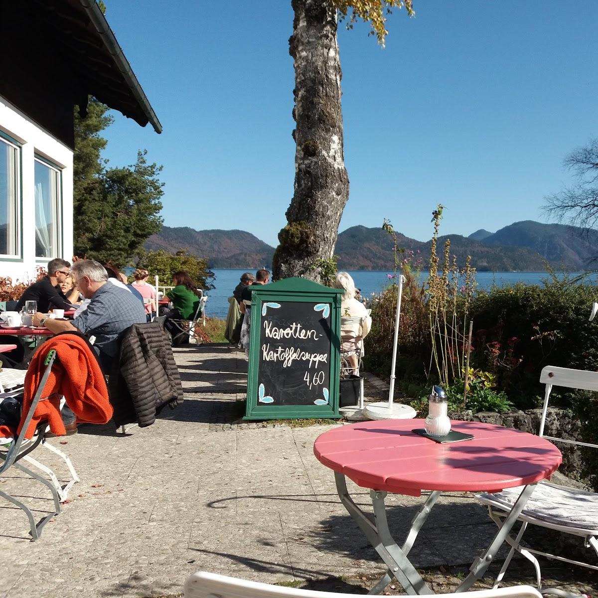 Restaurant "Strandcafe Bucherer" in Kochel am See
