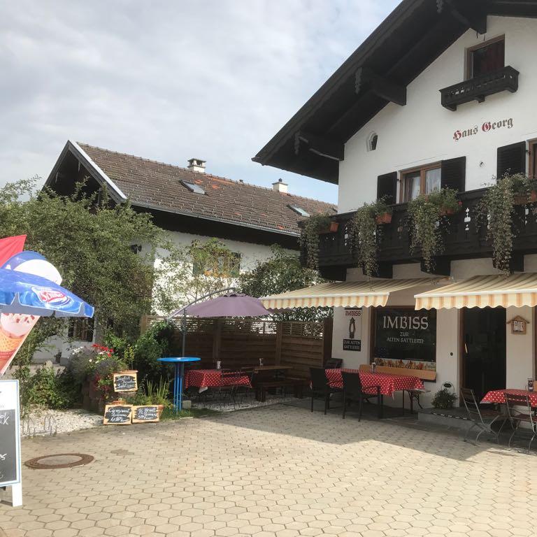 Restaurant "Imbiss Zur Alten Sattlerei" in Wallgau