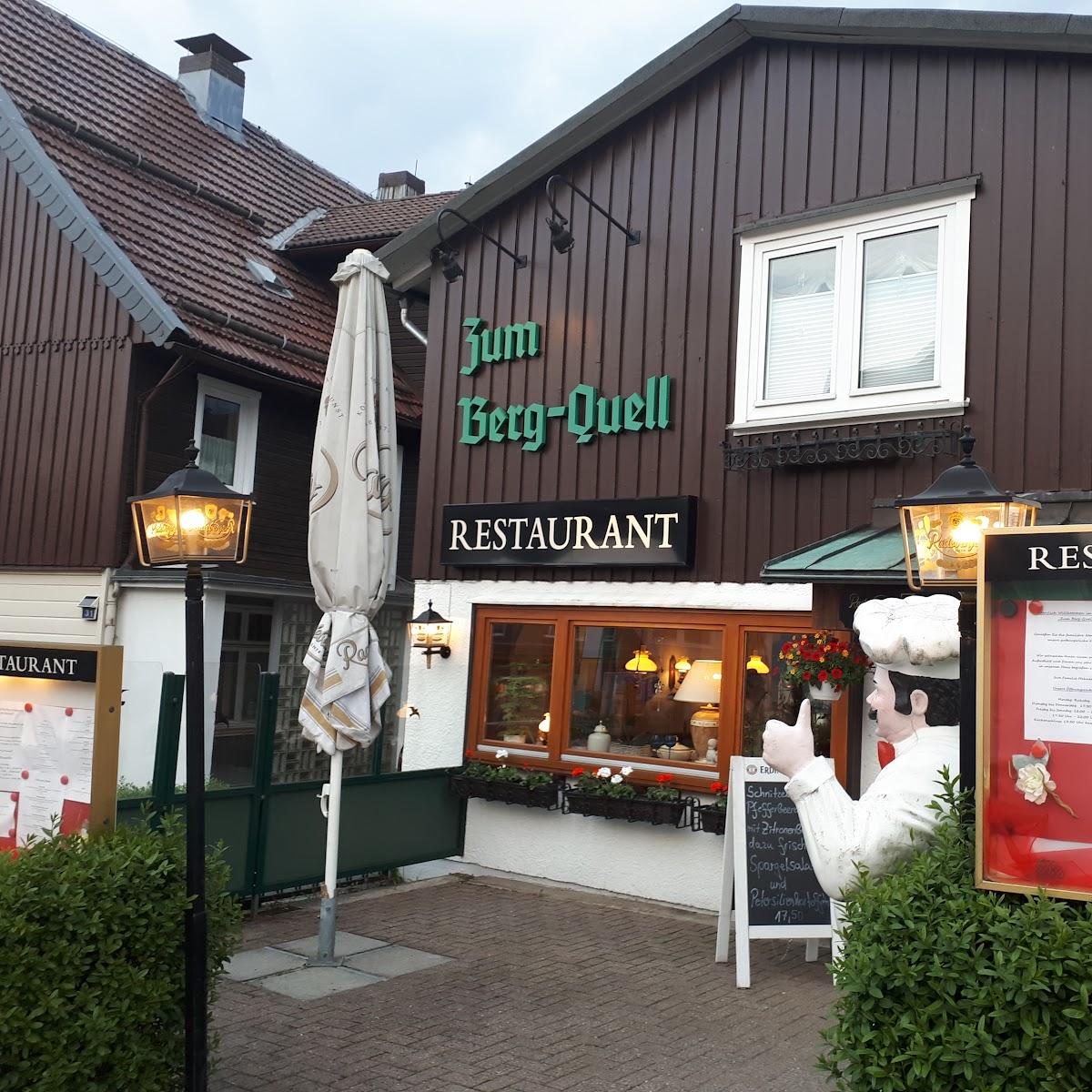 Restaurant "Restaurant  Zum Berg - Quell Stübchen " in Braunlage