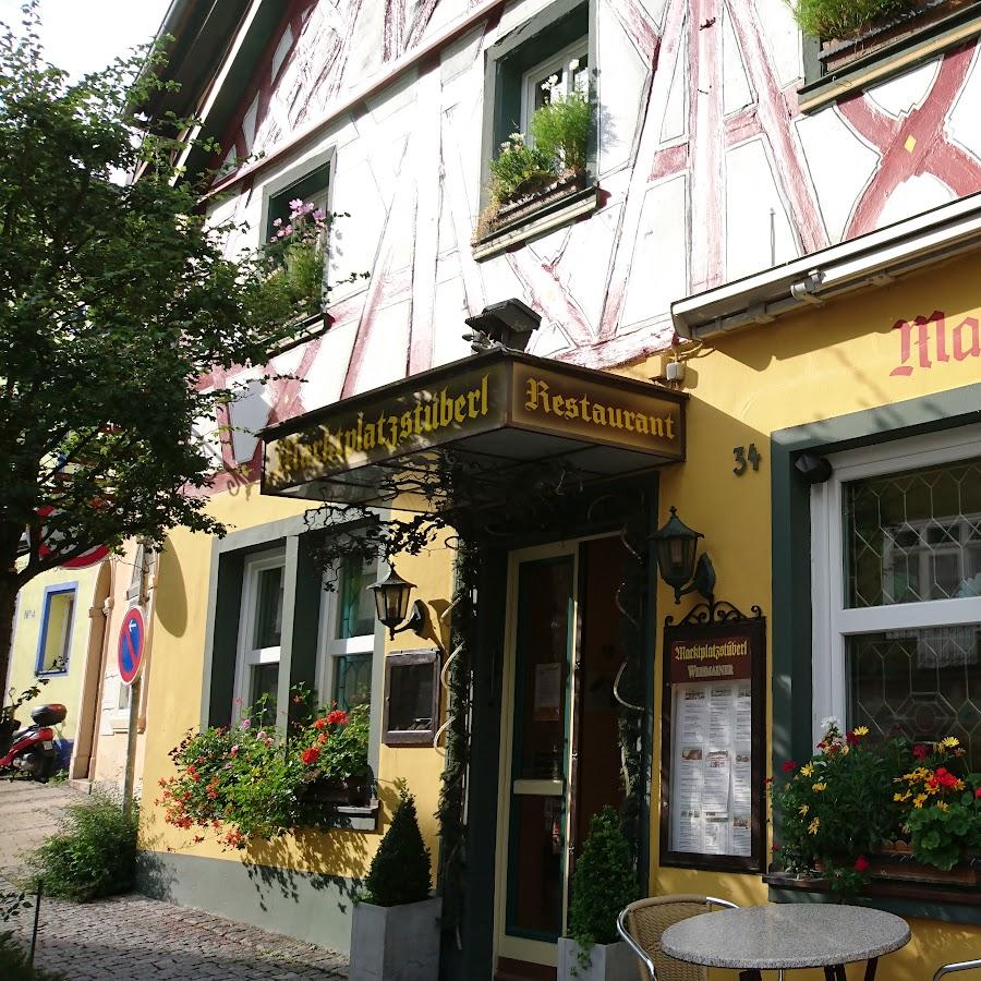 Restaurant "Marktplatzstüberl" in Bad Berneck im Fichtelgebirge