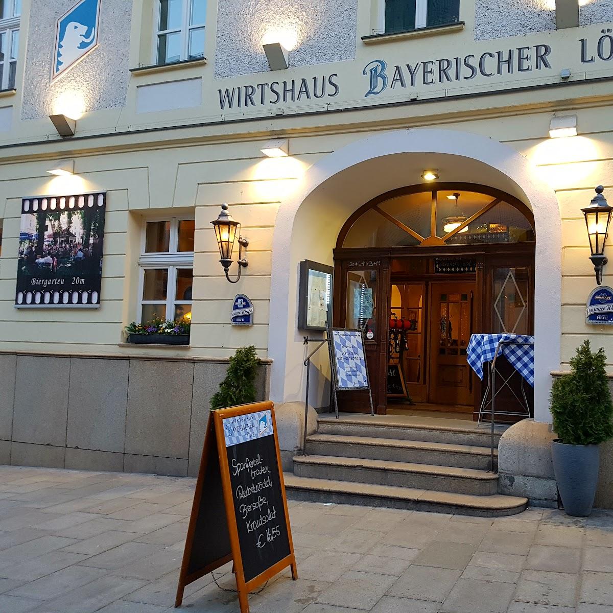 Restaurant "Wirtshaus Bayerischer Löwe" in Passau