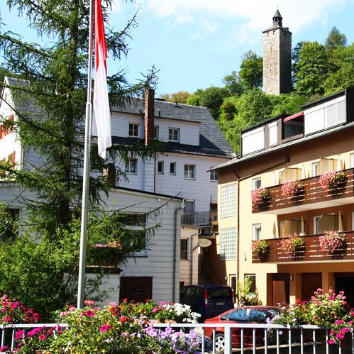 Restaurant "Merkel Hotel und Gasthof" in Bad Berneck im Fichtelgebirge