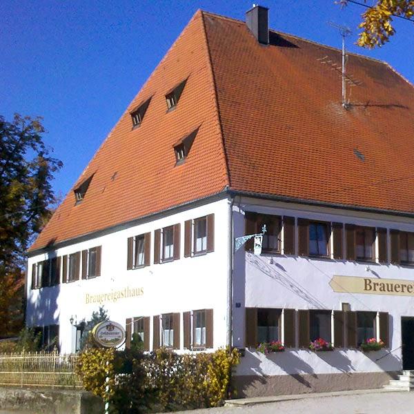 Restaurant "HOLZHAUSER Brauerei Gasthaus - Biergarten" in Igling