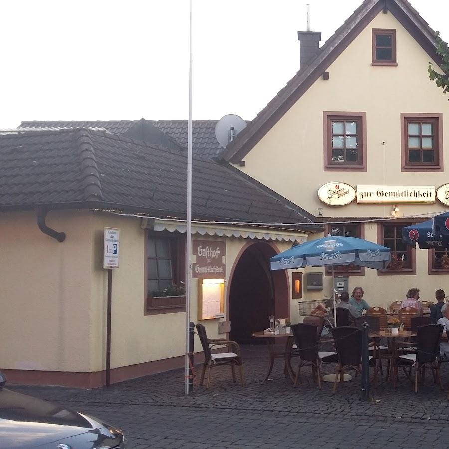Restaurant "Gasthof Zur Gemütlichkeit" in Niedernberg