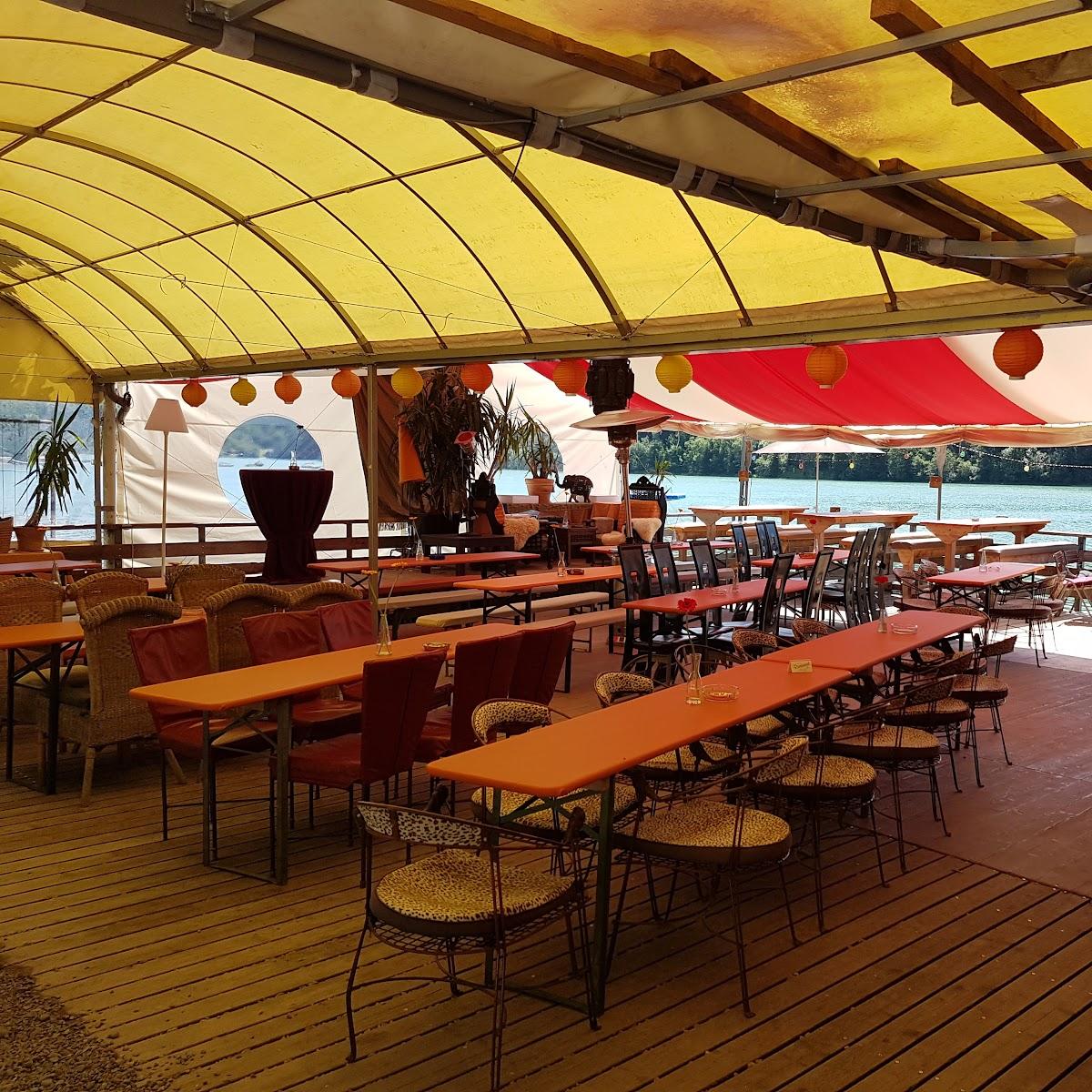 Restaurant "Bootshaus am Lido" in Schongau