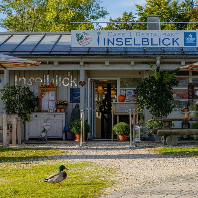Restaurant "Tagesbar INSELBLICK" in Gstadt am Chiemsee