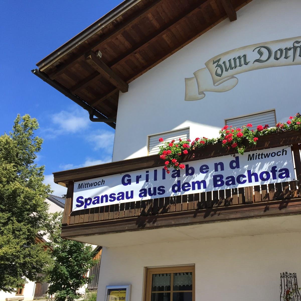 Restaurant "Gaststätte Zum Dorfwirt" in Arnbruck
