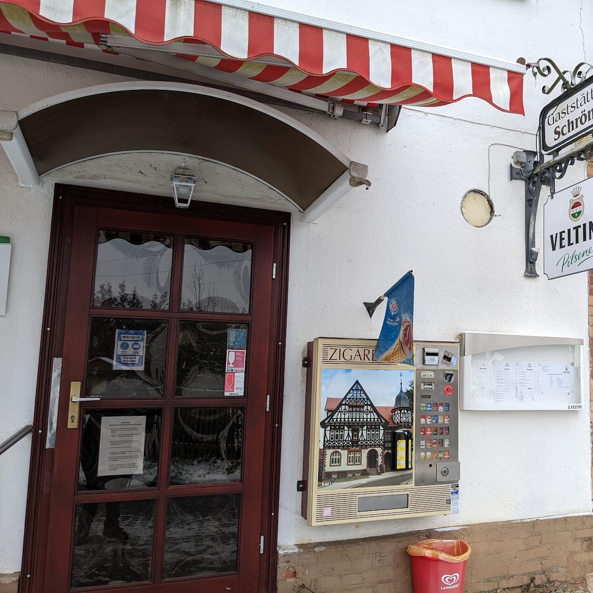 Restaurant "Gaststätte Regina Schrön" in Werra-Suhl-Tal