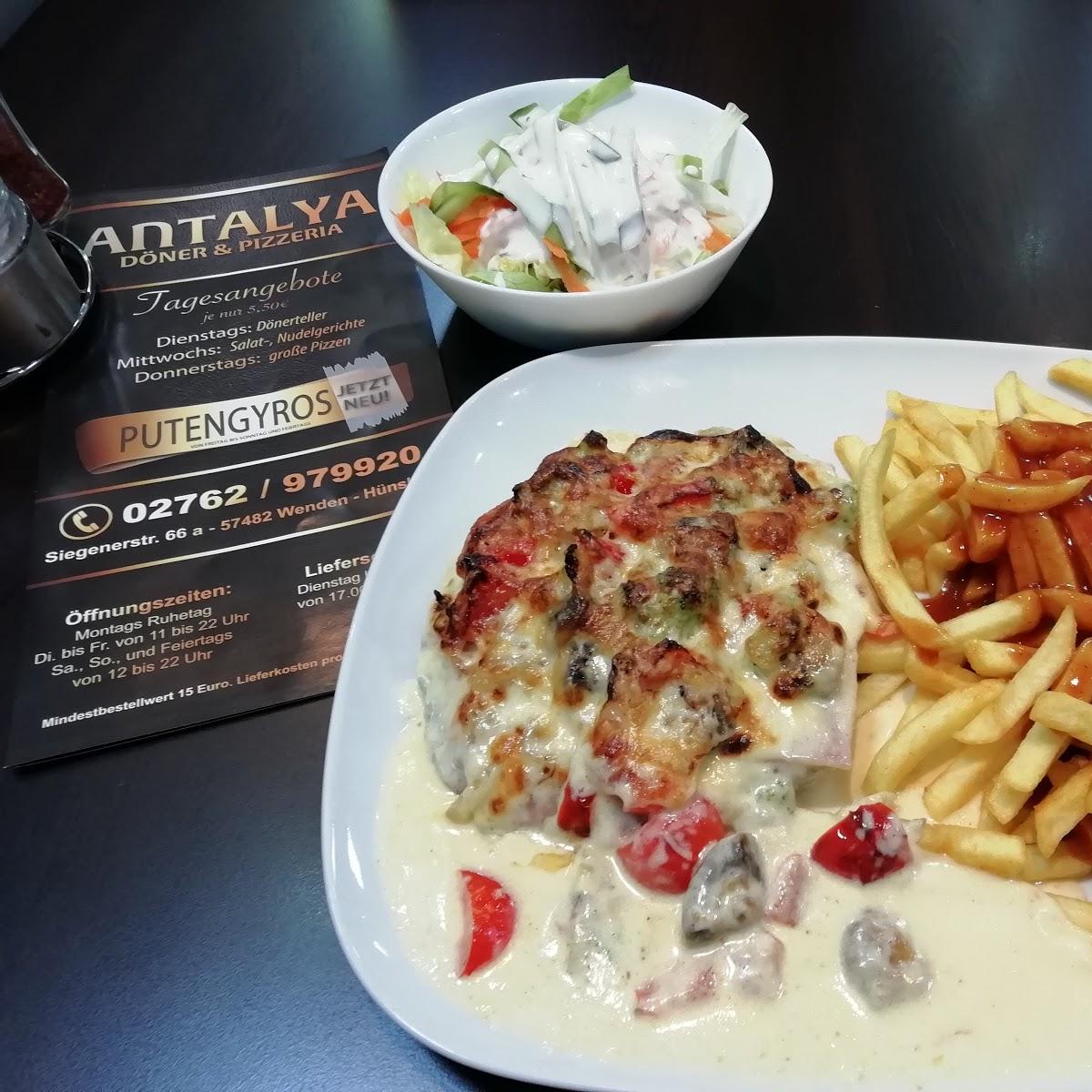 Restaurant "Antalya Döner Pizzeria Hünsborn" in  Wenden