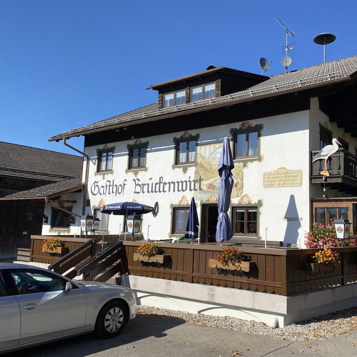 Restaurant "Brückenwirt" in Bad Bayersoien