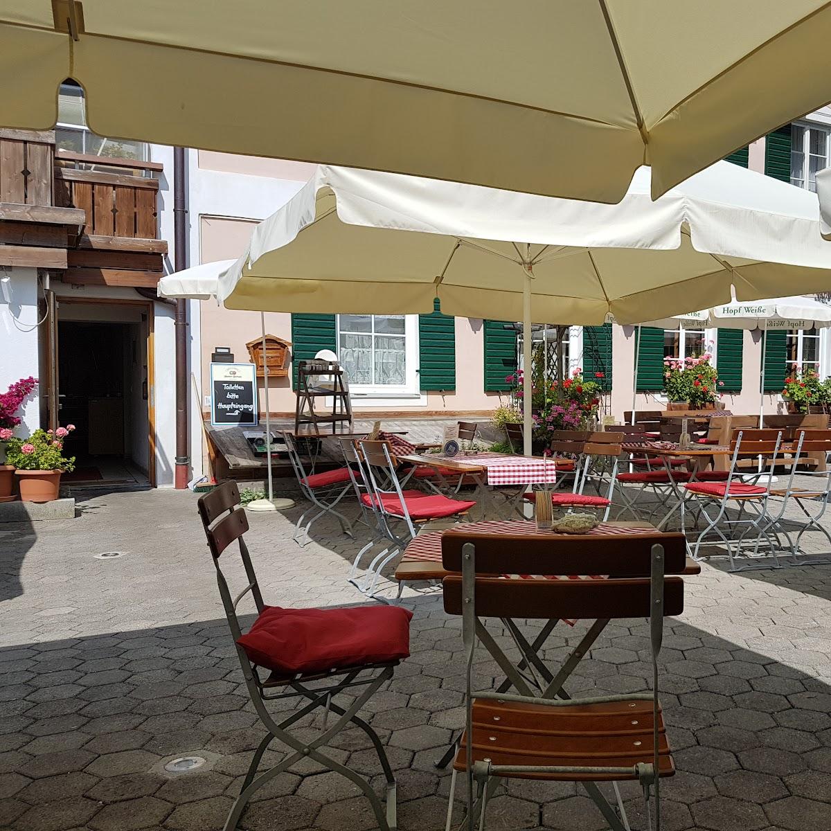 Restaurant "Gasthof Zum Weißen Roß KG" in Bad Bayersoien