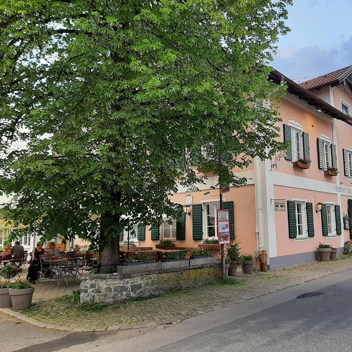 Restaurant "Gasthof Zum Weißen Roß KG" in Bad Bayersoien