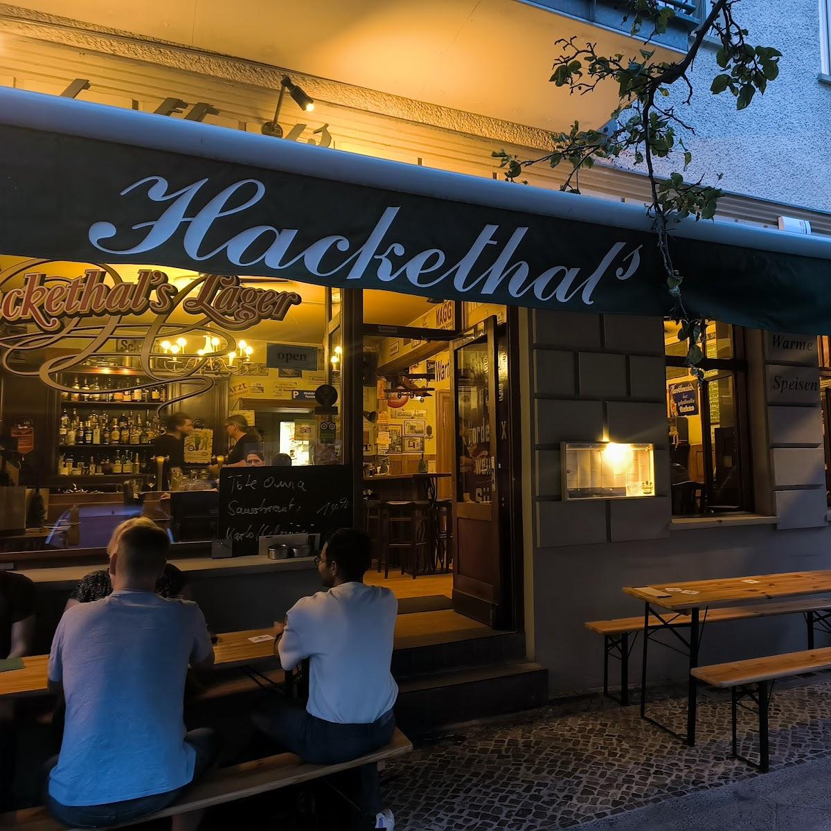 Restaurant "Hackethal’s Gaststätte" in Berlin