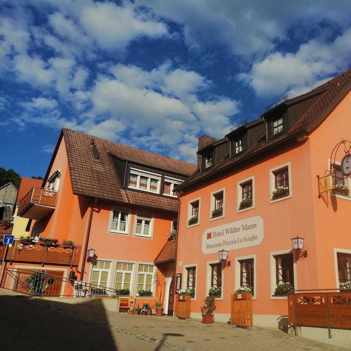 Restaurant "Hotel Wilder Mann Ristorante Pizzeria Lo Scoglio" in  Feuchtwangen