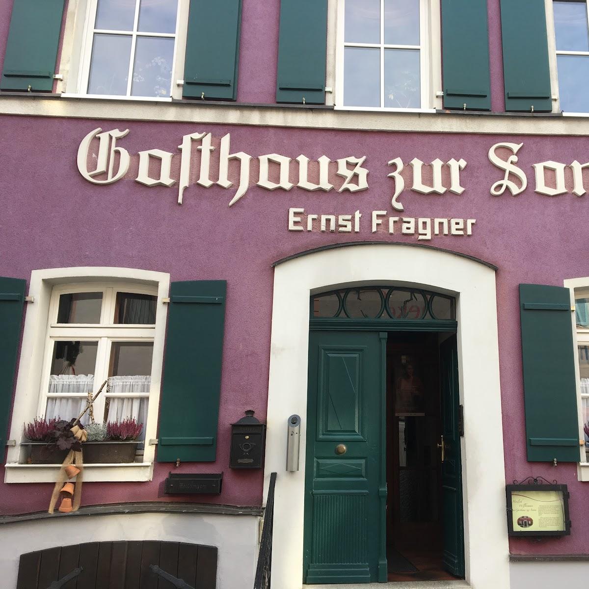 Restaurant "Gasthaus Zur Sonne" in Feuchtwangen