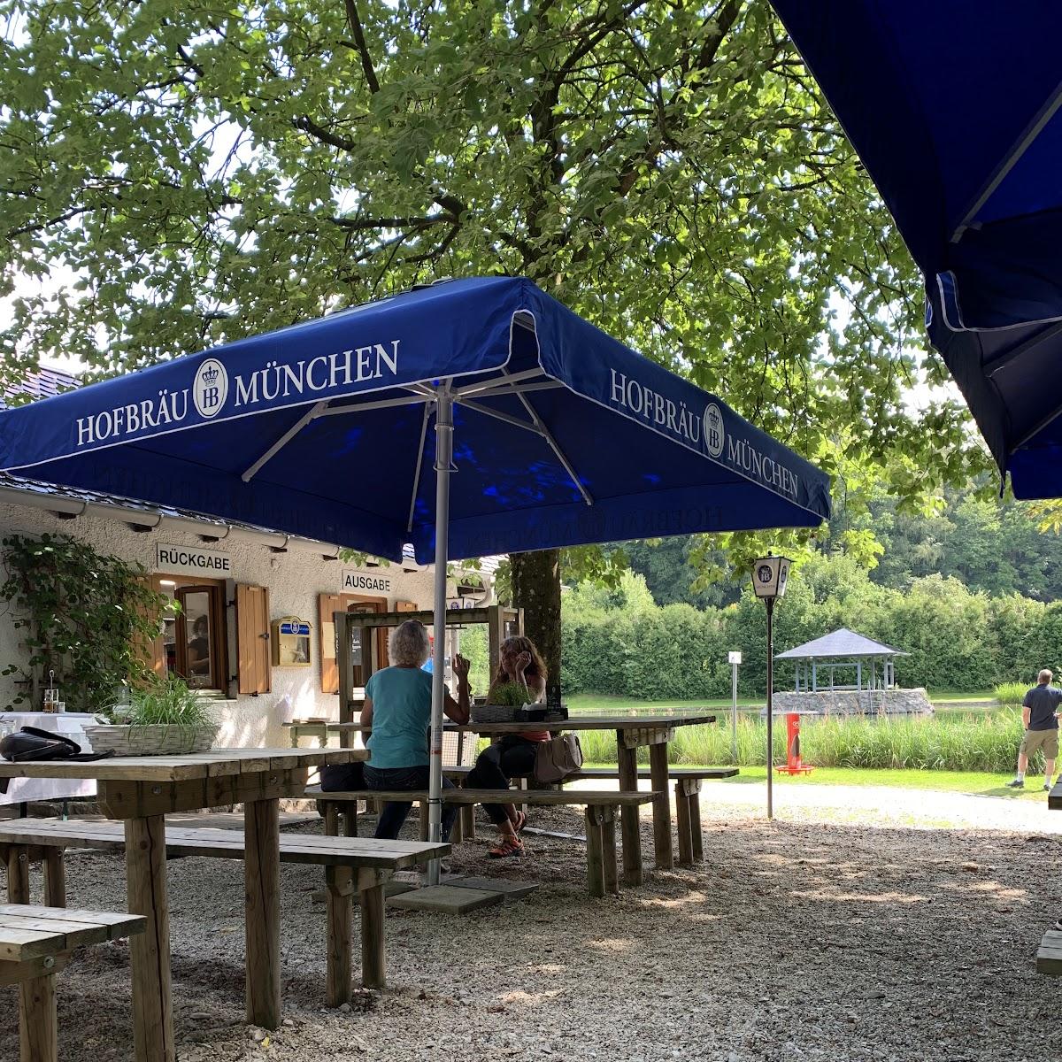 Restaurant "Biergarten am Waldbad" in Nandlstadt