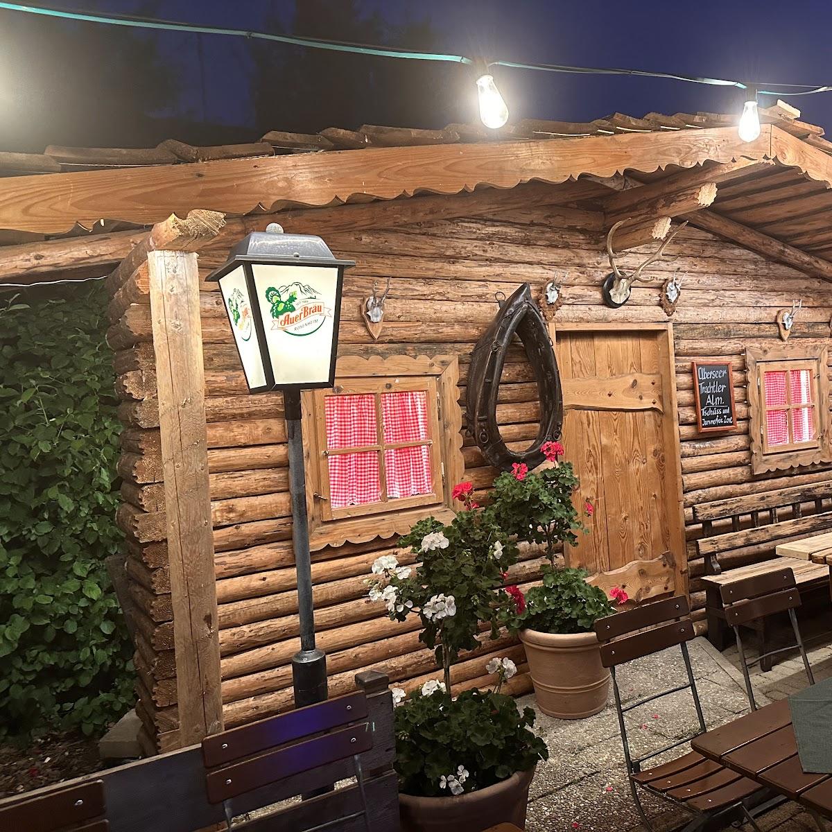 Restaurant "Steckerlfisch Biergarten Hinterwirt" in Übersee