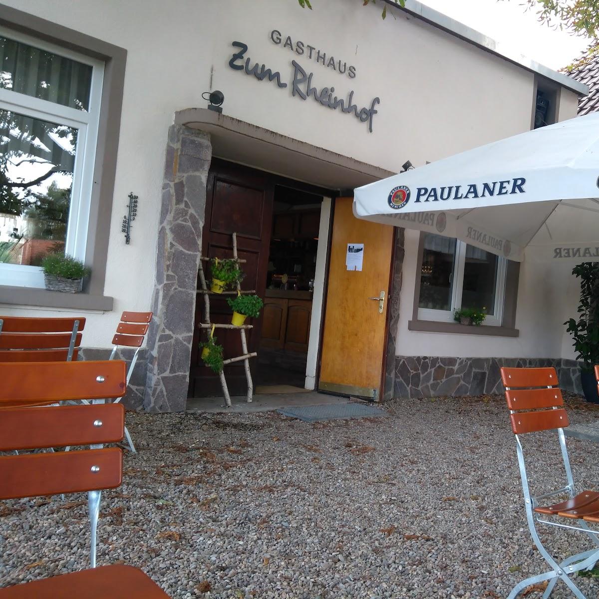 Restaurant "Gasthaus Zum Rheinhof - WINTERPAUSE BIS März 2026! Anfragen in dieser Zeit gerne per Mail" in Guntersblum