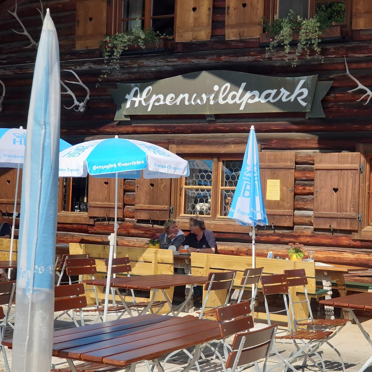 Restaurant "Alpenwildpark" in Rottach-Egern