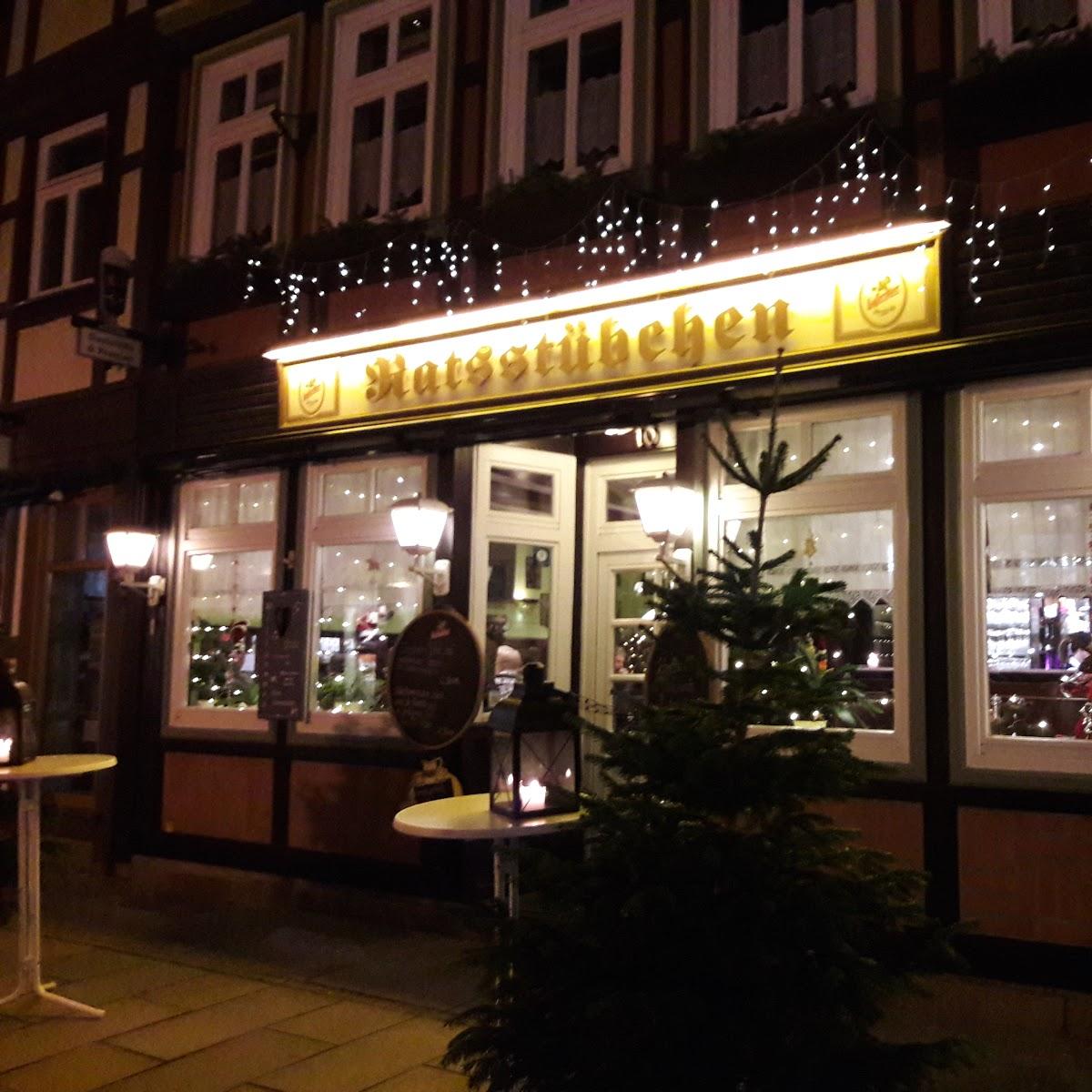 Restaurant "Ratsstübchen" in  Wernigerode