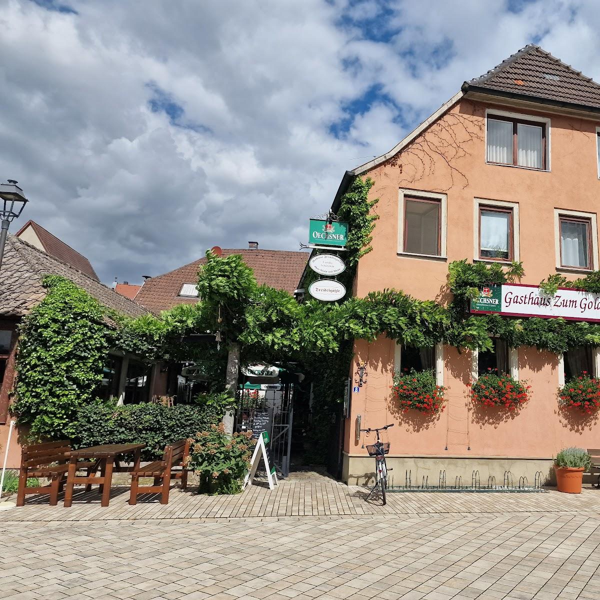 Restaurant "Gasthaus Zum Goldenen Anker" in Segnitz