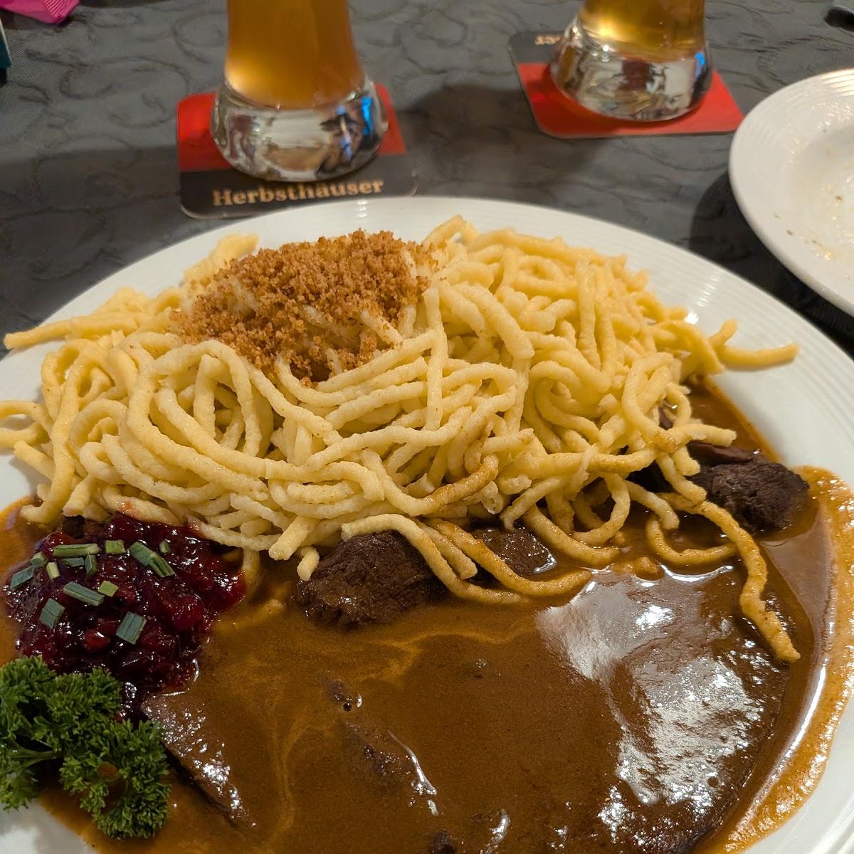 Restaurant "Gasthaus zum Hirsch" in Forchtenberg