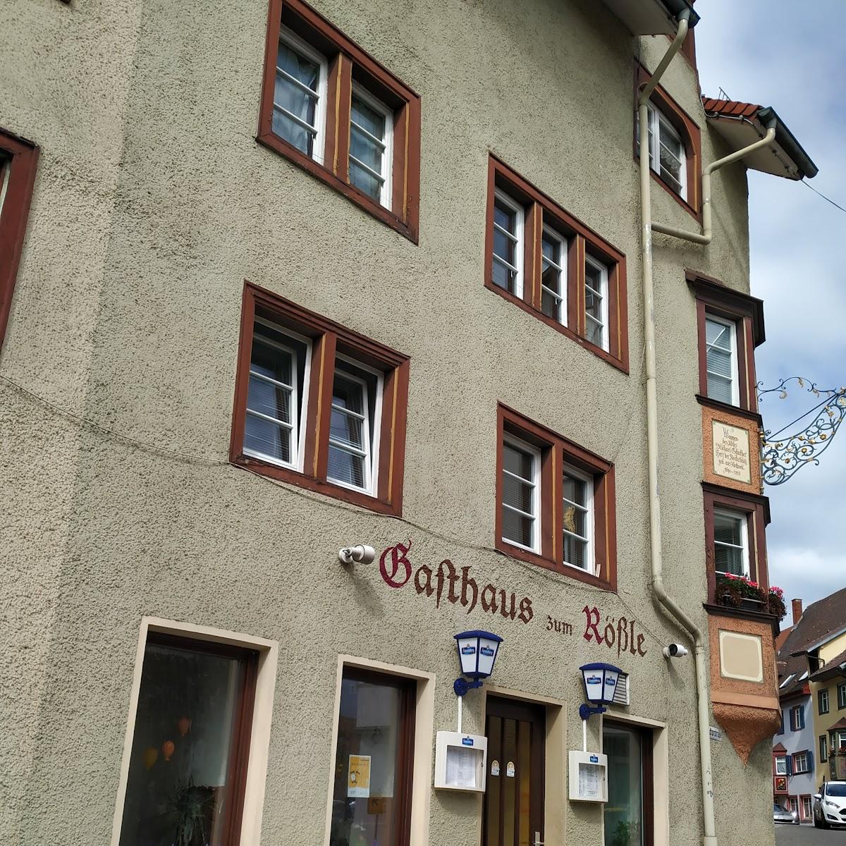 Restaurant "Gaststätte zum Rößle" in Rottweil