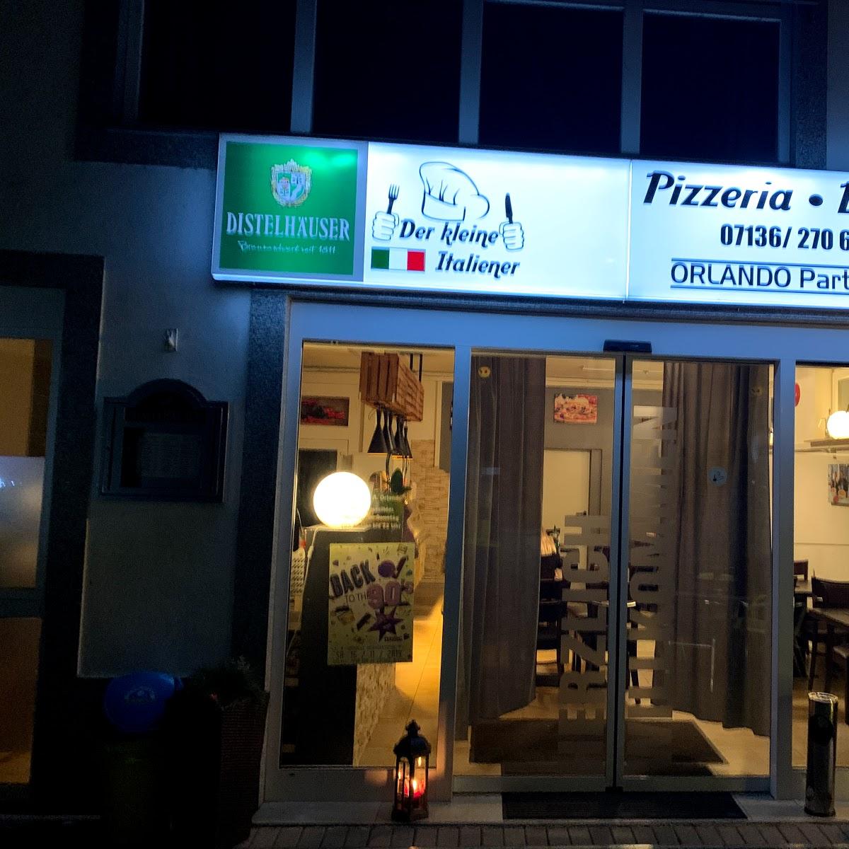 Restaurant "Der kleine Italiener Pizzeria Eiscafé Und Orlando Partyservice der mobile Pizzaofen" in  Friedrichshall
