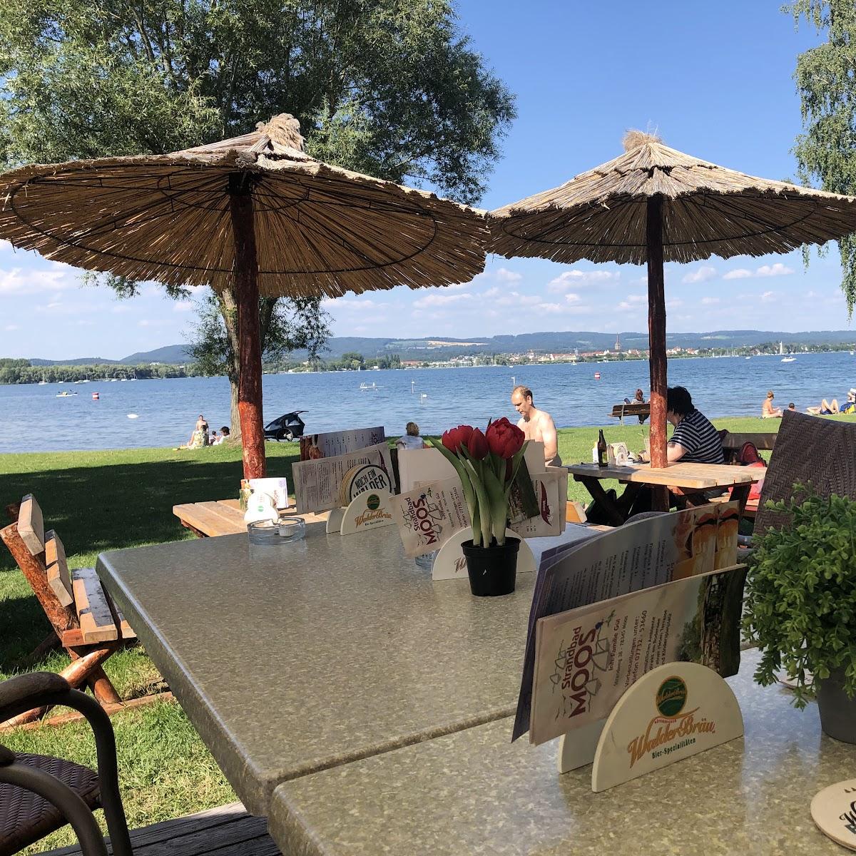 Restaurant "Das WESTUFER - Strandbad" in Moos