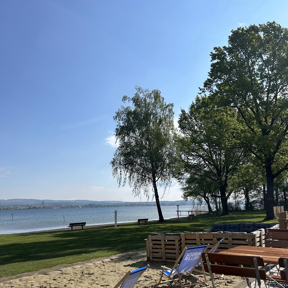 Restaurant "Das WESTUFER - Strandbad" in Moos
