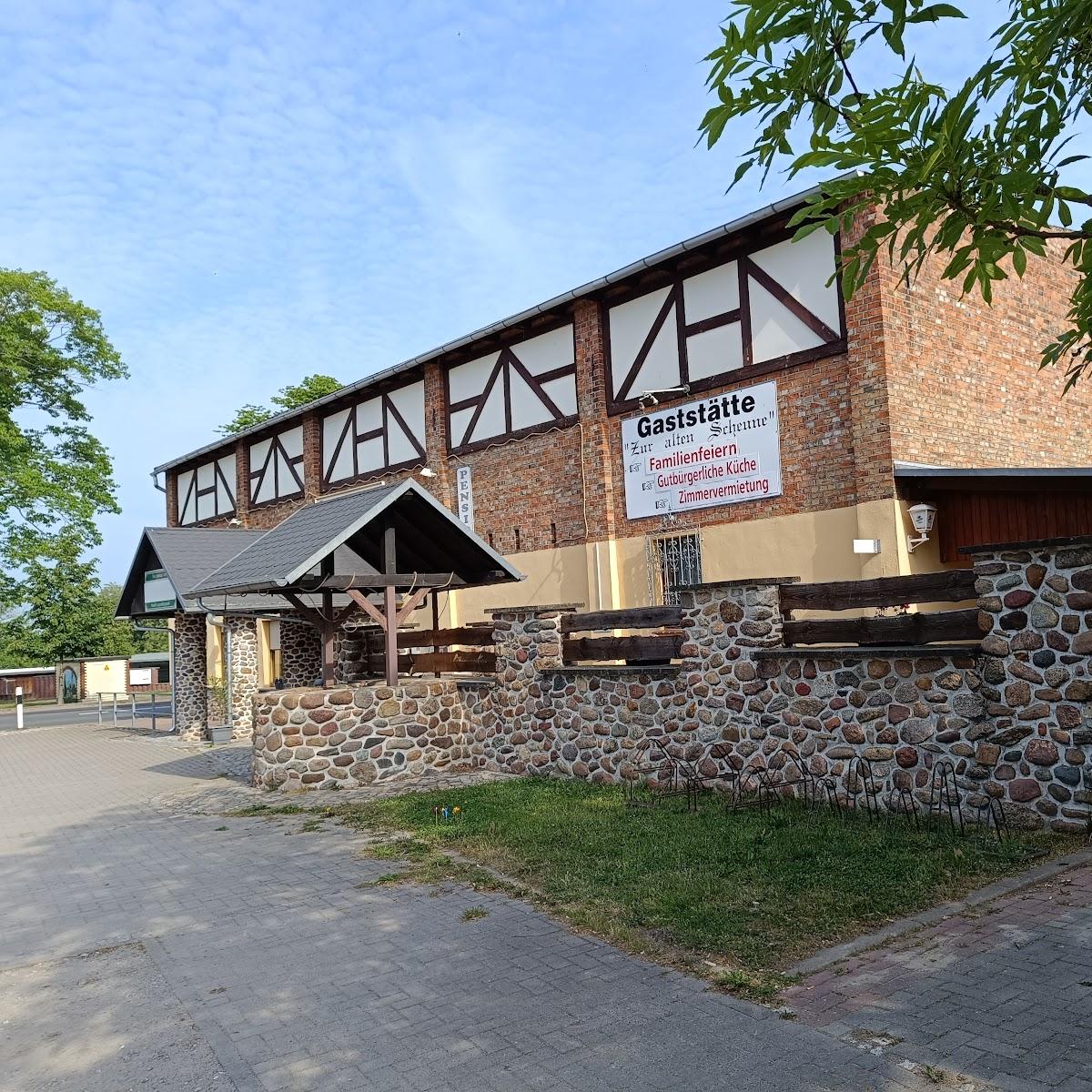 Restaurant "Gaststätte  Zur alten Scheune  Inh. Lorena Thiemann" in Gommern
