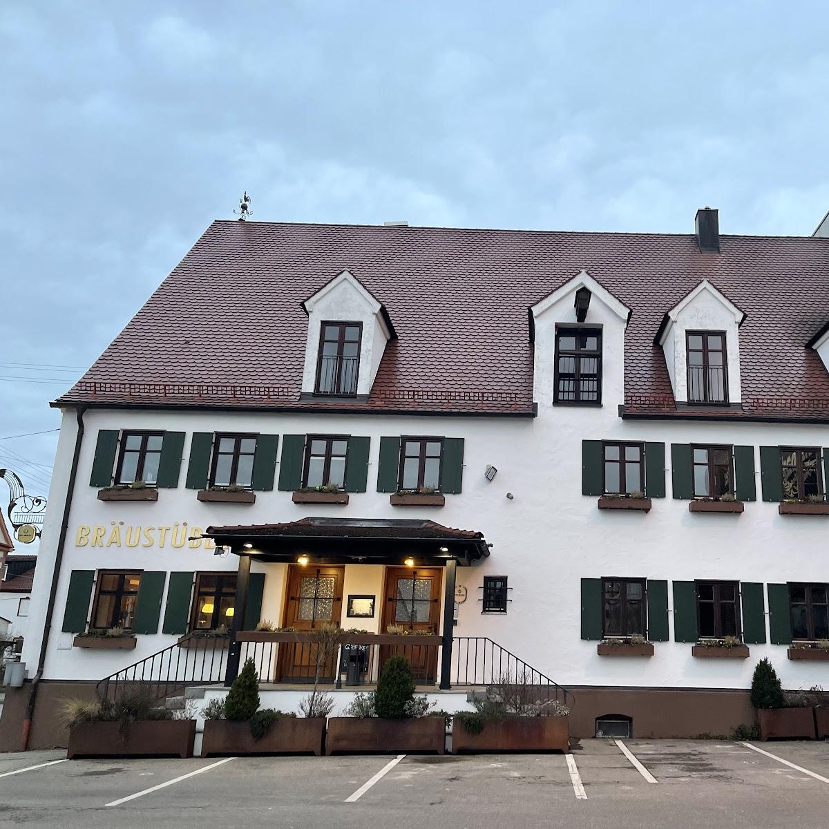 Restaurant "Bräustüble" in Ustersbach