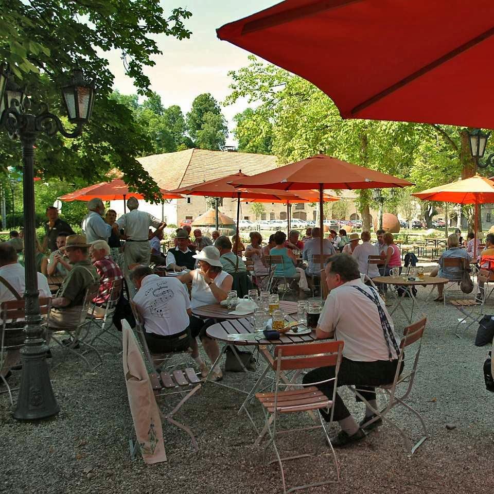 Restaurant "Klostergasthof Raitenhaslach" in Burghausen