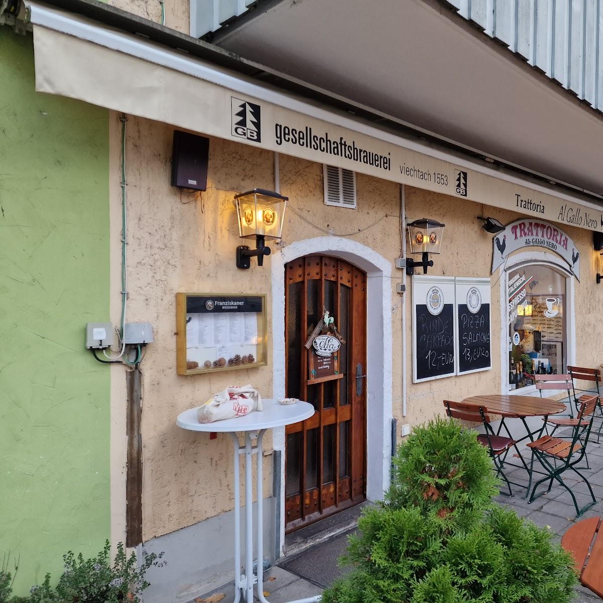 Restaurant "Pizzeria Trattoria al Gallo Nero" in Cham