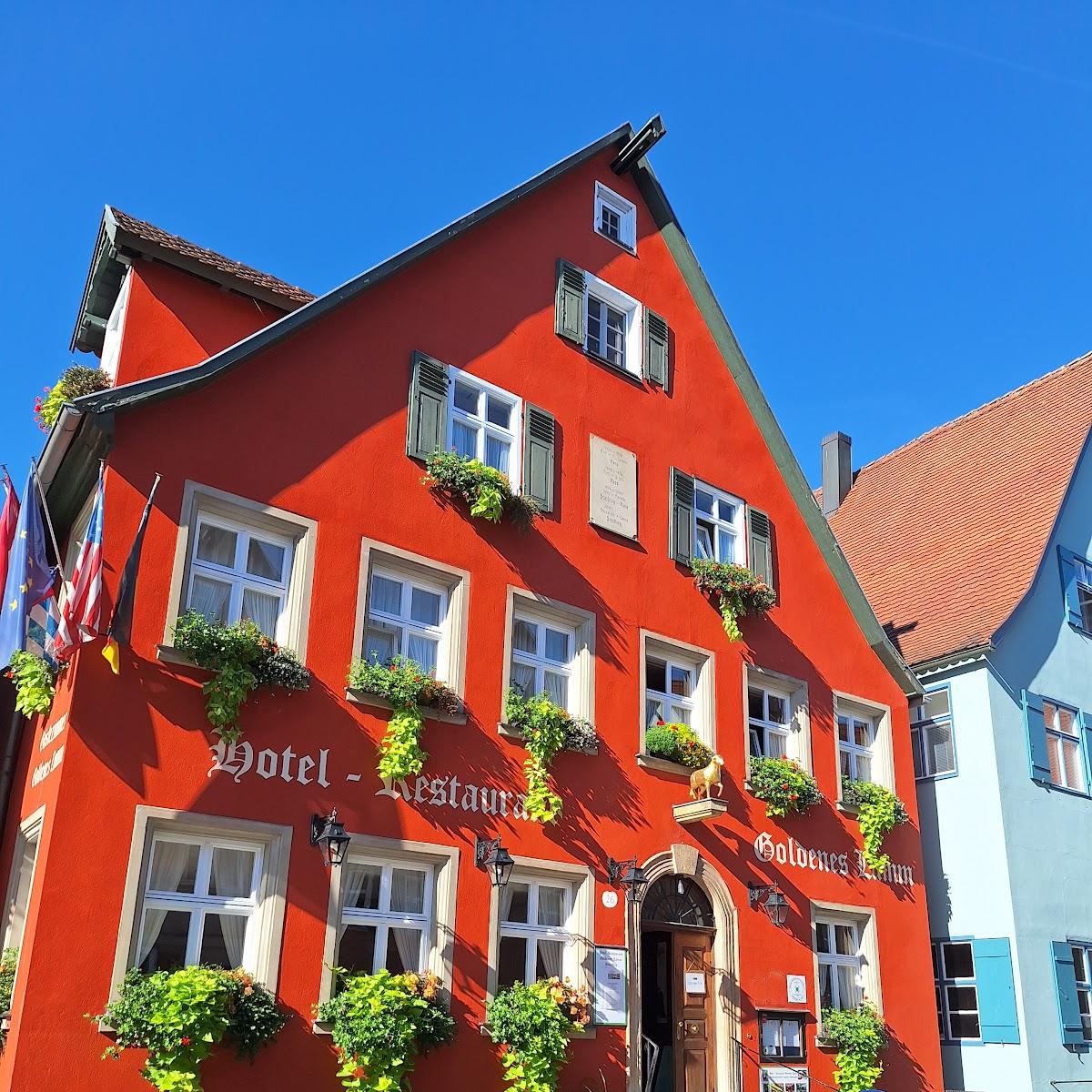 Restaurant "Goldenes Lamm" in Dinkelsbühl