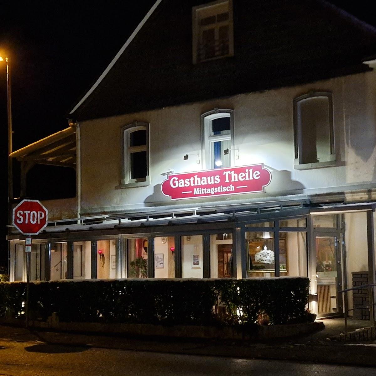 Restaurant "Gasthaus Theile" in Meinerzhagen