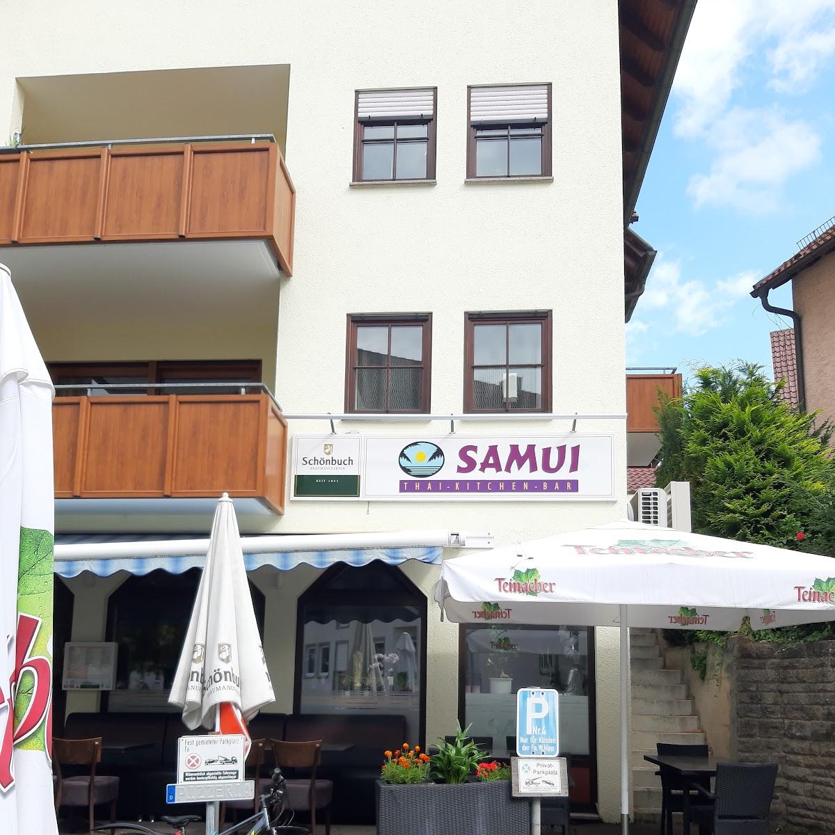Restaurant "Samui Thai-Restaurant" in Steinenbronn