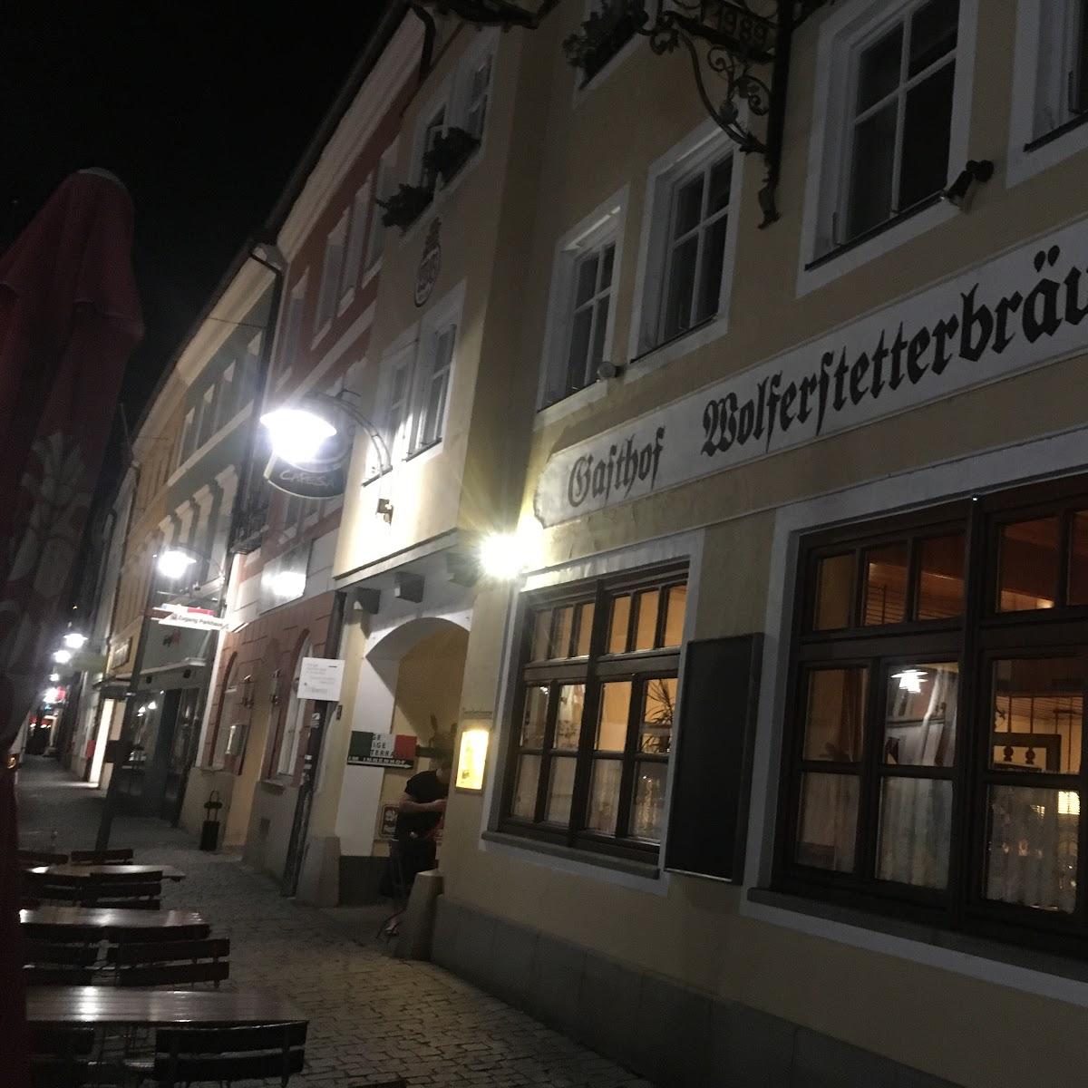 Restaurant "Gasthof Wolferstetterbräu" in Vilshofen an der Donau