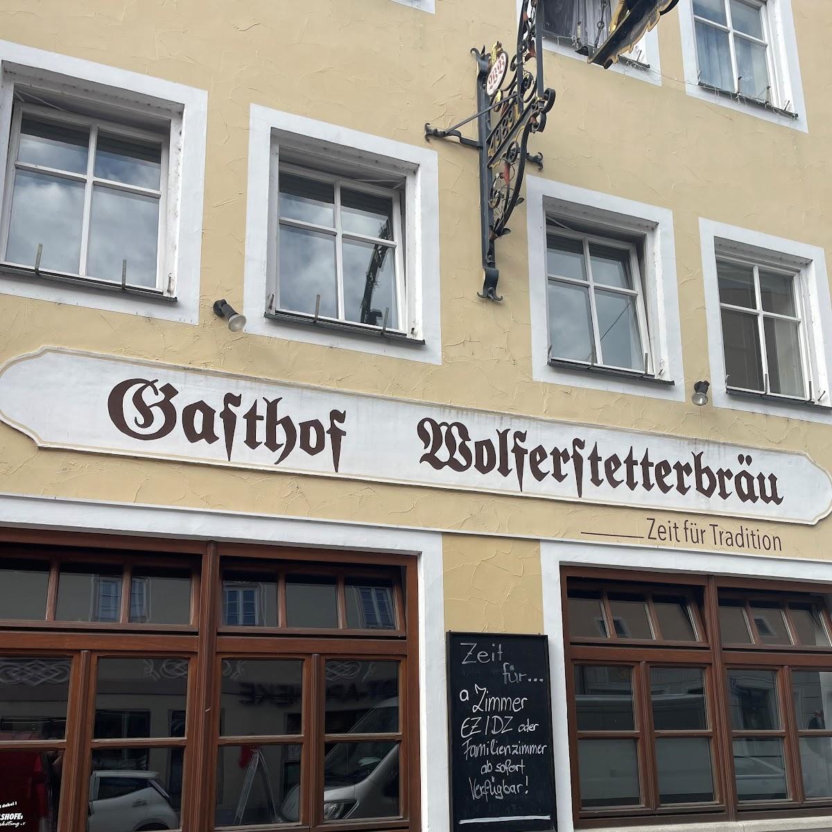 Restaurant "Gasthof Wolferstetterbräu" in Vilshofen an der Donau