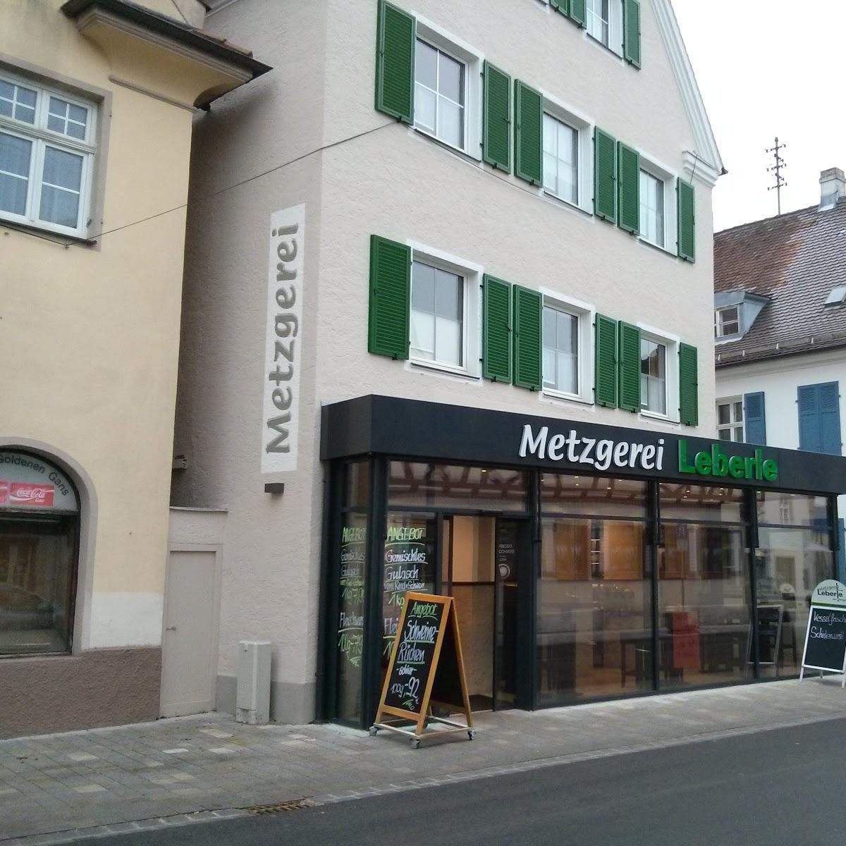 Restaurant "Metzgerei Leberle" in Oettingen in Bayern