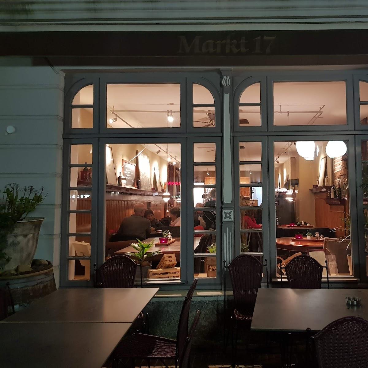 Restaurant "Markt 17" in Eutin