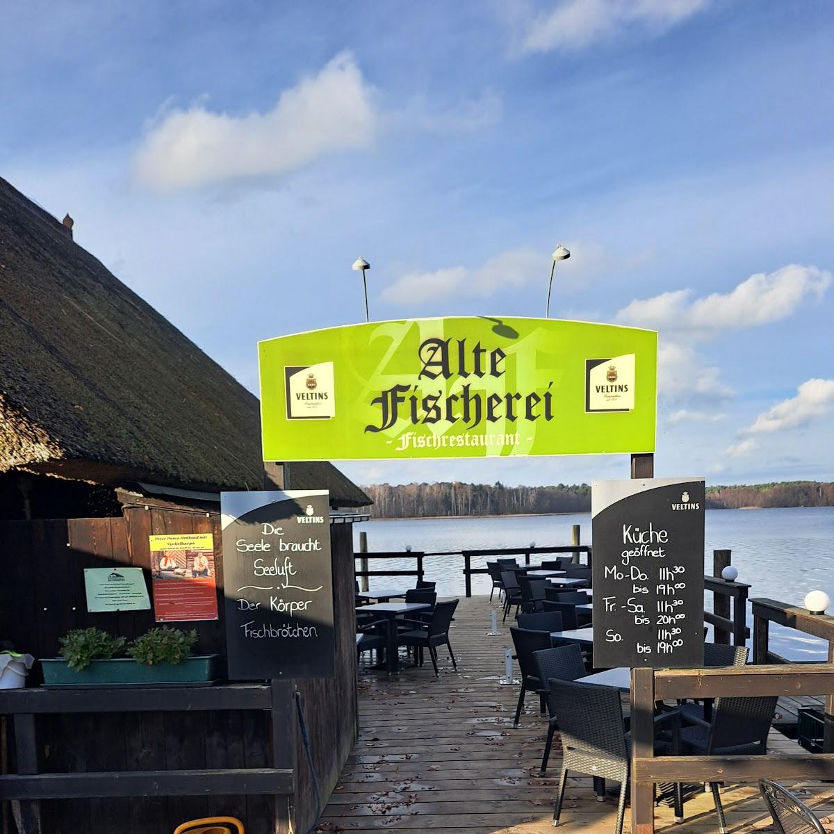 Restaurant "Alte Fischerei" in Schorfheide