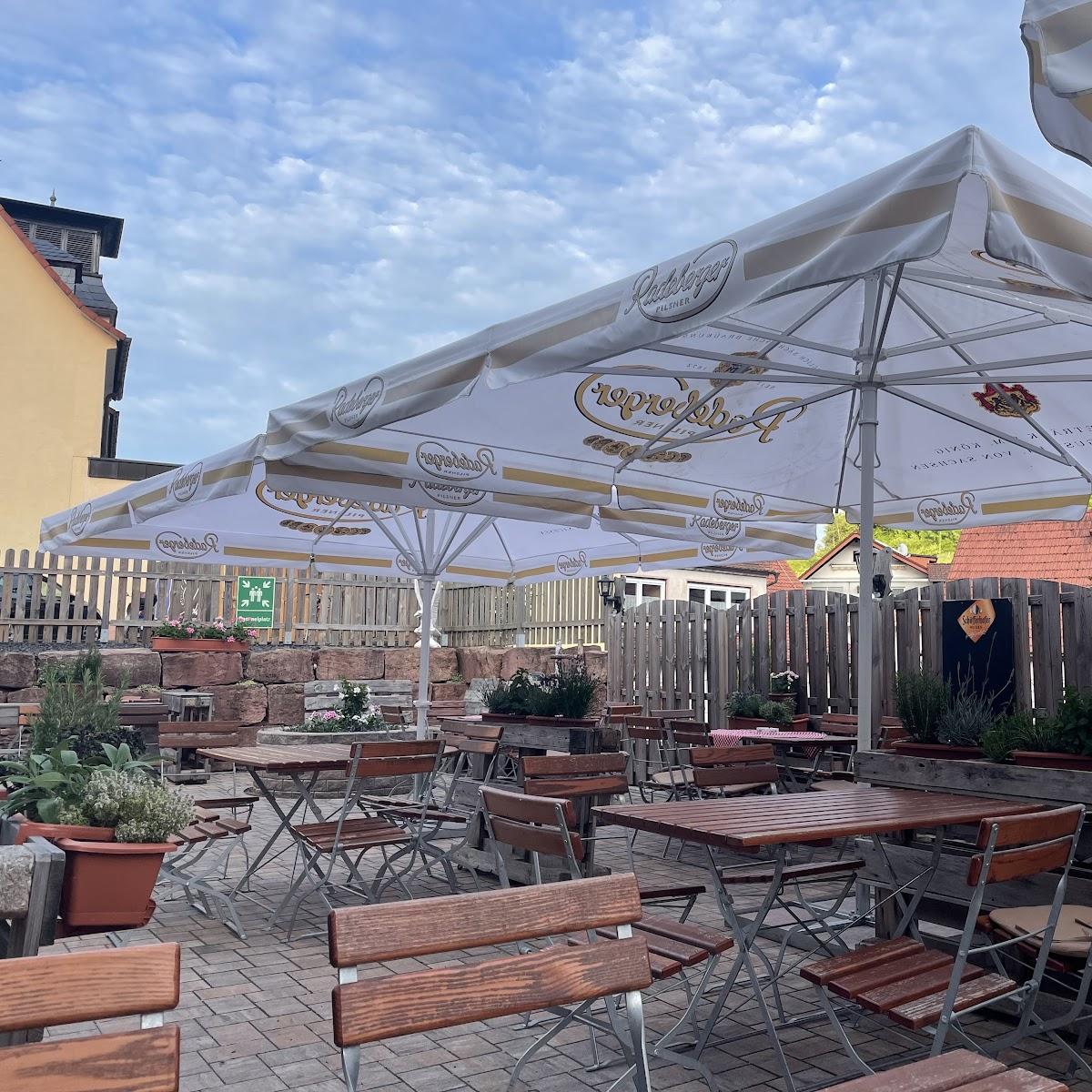 Restaurant "Gasthaus Adler" in Flörsbachtal