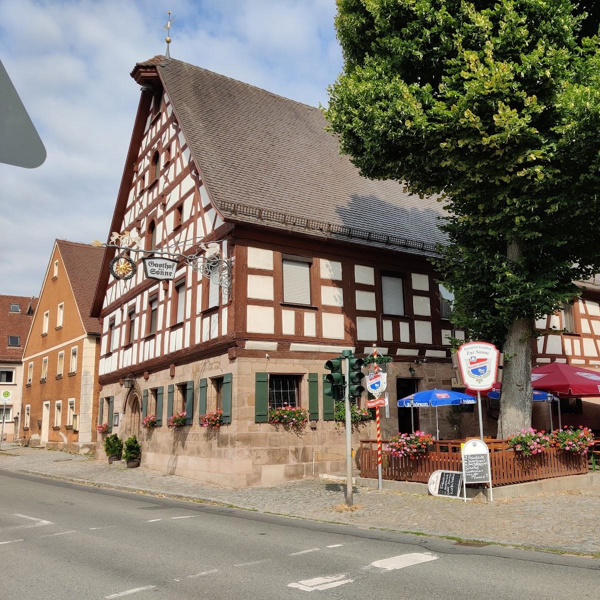 Restaurant "Gasthof zur Sonne" in Ammerndorf