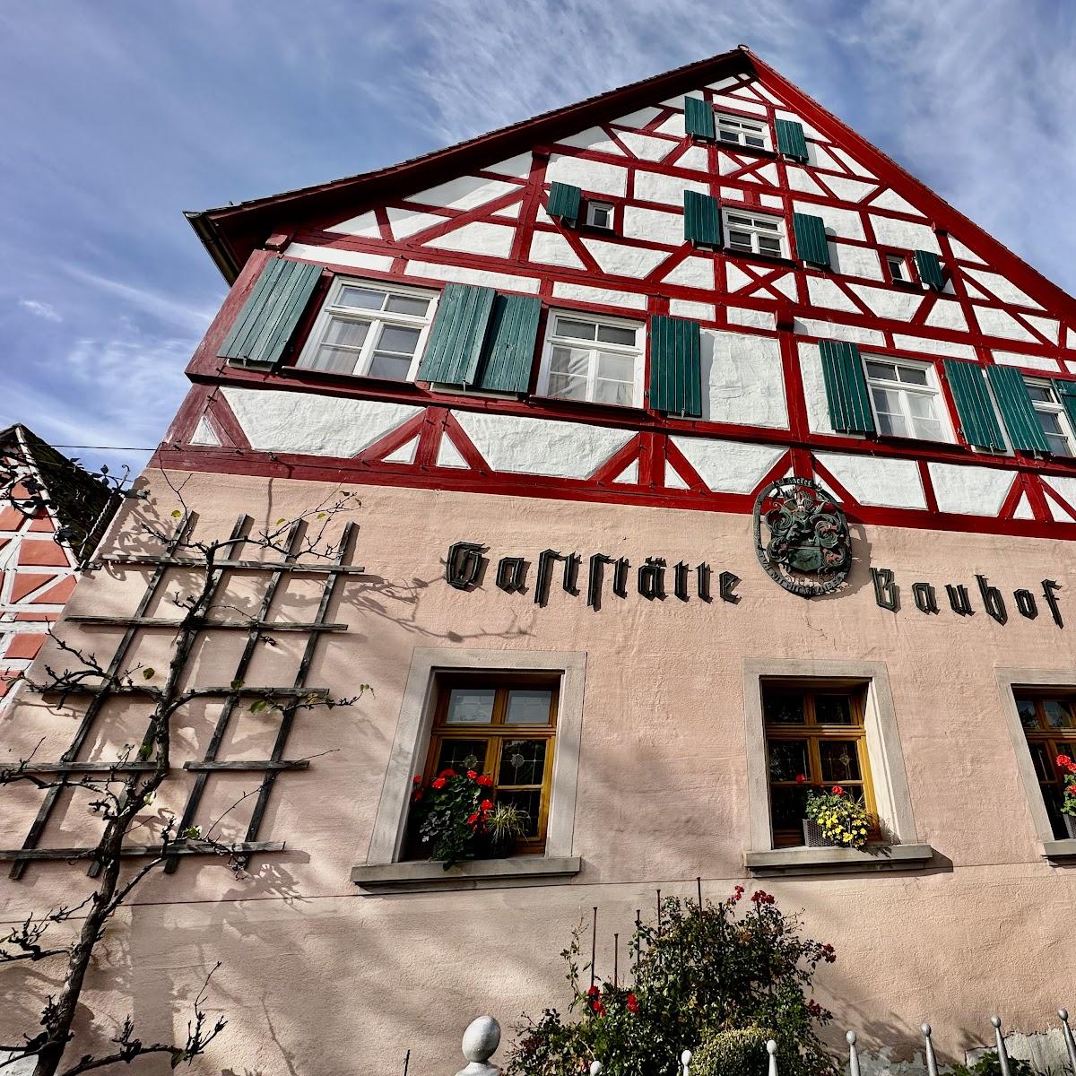 Restaurant "Bauhof" in Cadolzburg