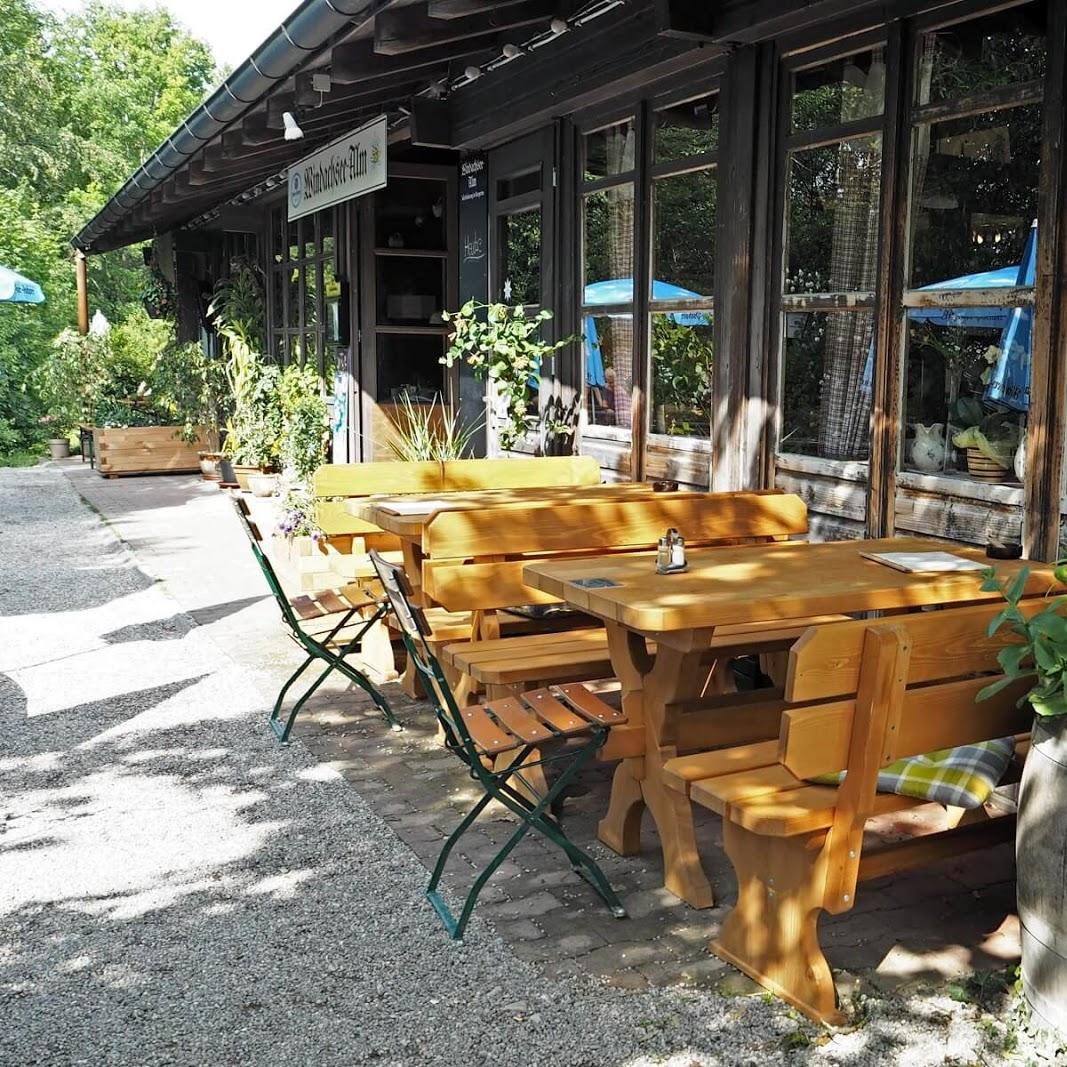 Restaurant "Windachsee-Alm" in  Finning