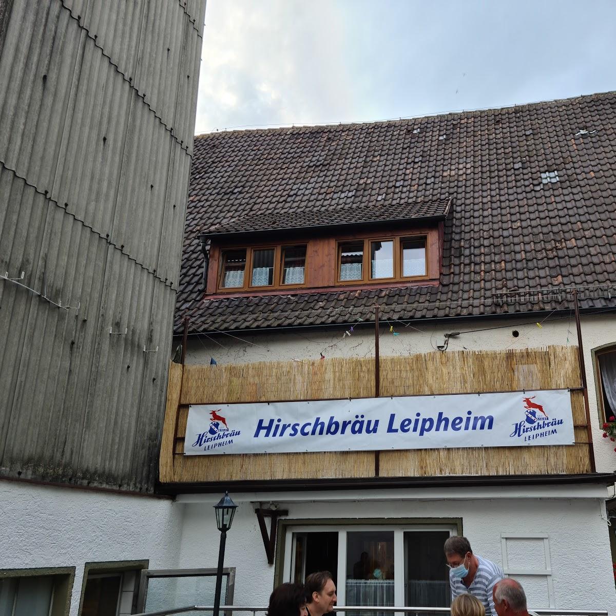 Restaurant "Gaststätte Hirschbräu" in  Leipheim