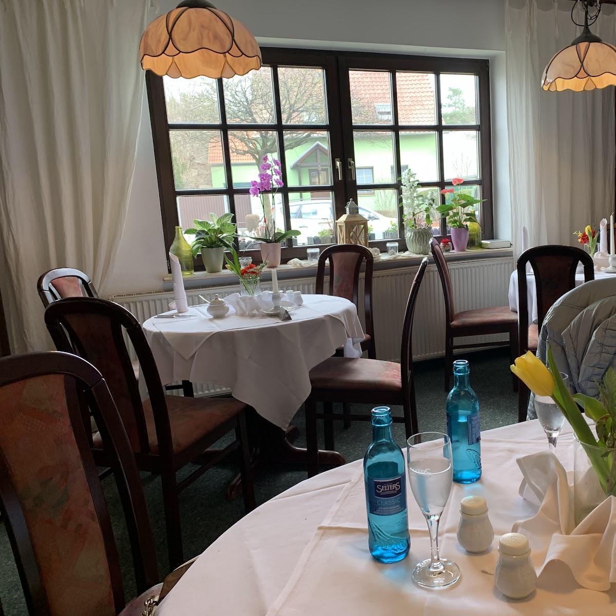 Restaurant "Bürgers Eiscafe & Restaurant" in Golzow