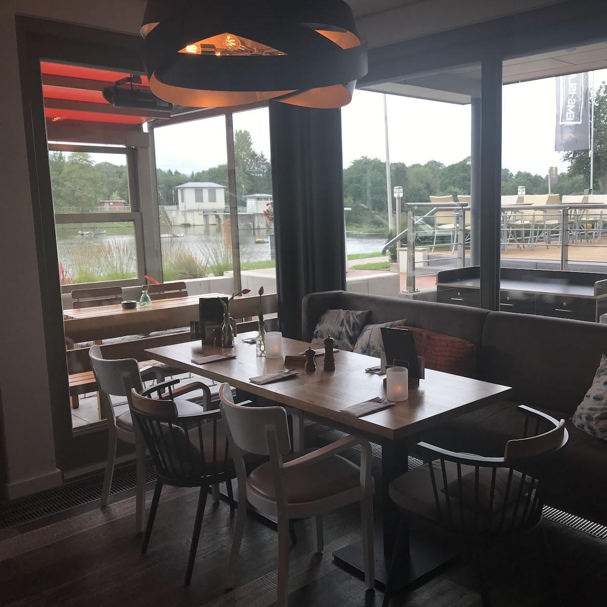 Restaurant "Ems-Island" in Lingen (Ems)